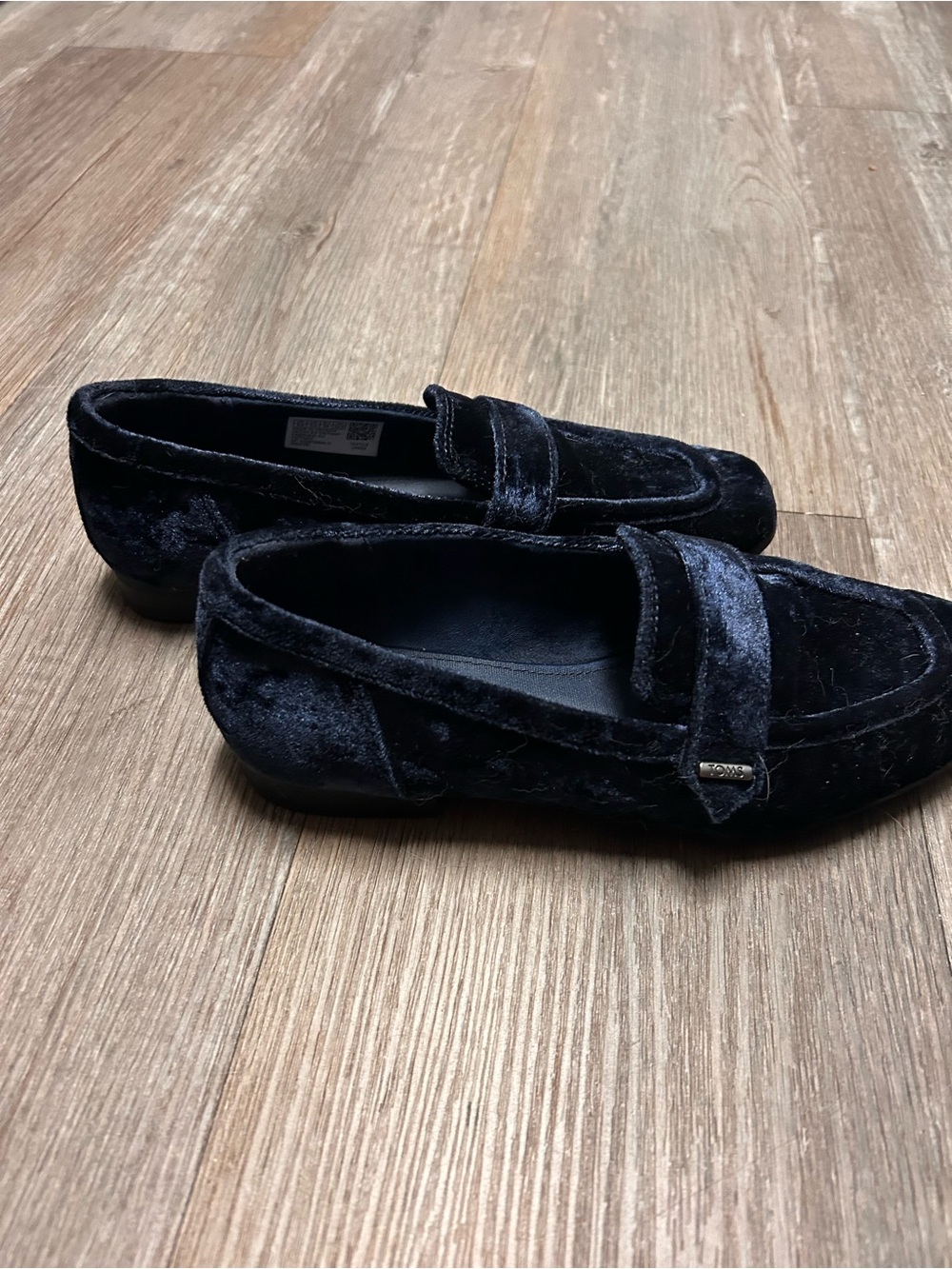 Toms Velvet Loafers